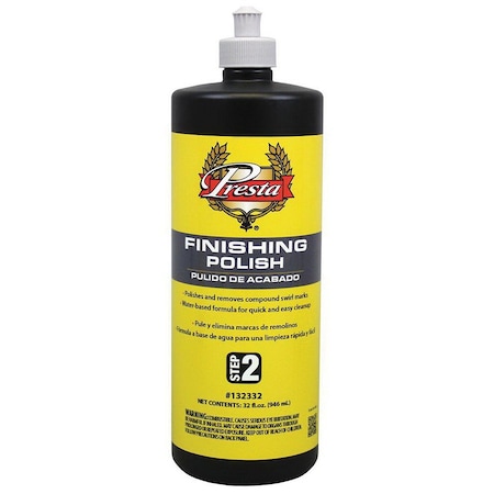Presta Products Finishing Polish 12-32oz Quart 132332